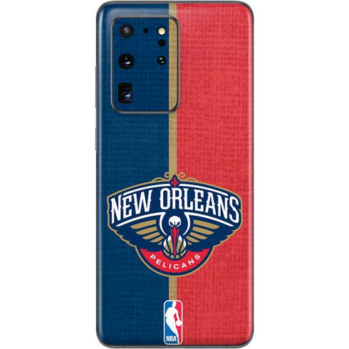 NBA New Orleans Pelicans Canvas Galaxy S20 Ultra 5G Skin