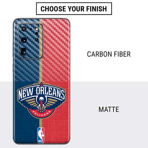 NBA New Orleans Pelicans Canvas Galaxy S20 Ultra 5G Skin