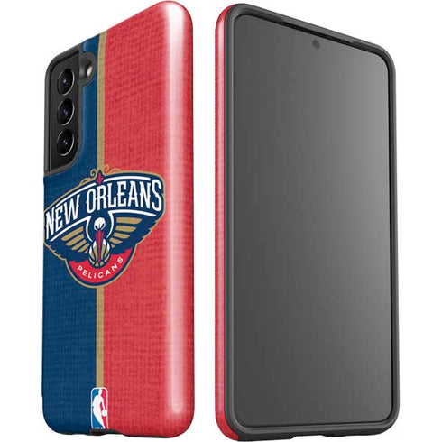 NBA New Orleans Pelicans Canvas Galaxy S21 5G Pro Case
