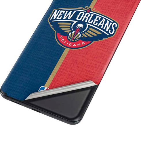 NBA New Orleans Pelicans Canvas Galaxy S21 5G Skin