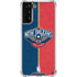 NBA New Orleans Pelicans Canvas Galaxy S21 Plus 5G Clear Case