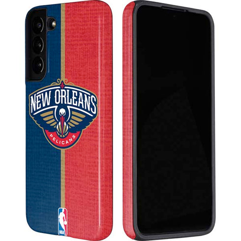 NBA New Orleans Pelicans Canvas Galaxy S22 Plus Pro Case