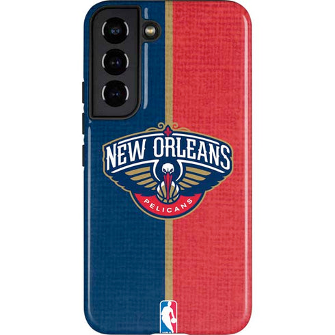 NBA New Orleans Pelicans Canvas Galaxy S22 Pro Case