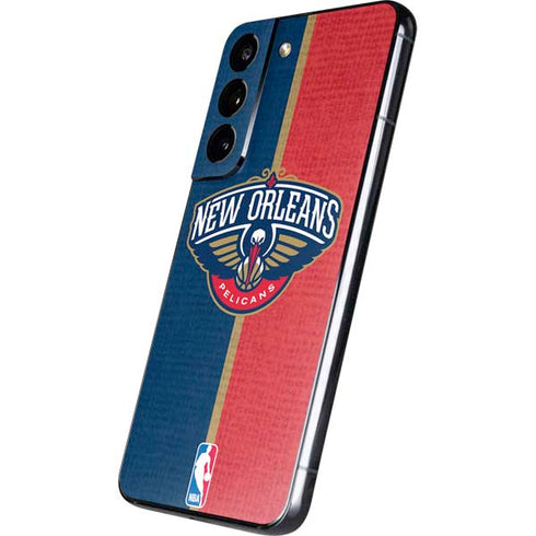 NBA New Orleans Pelicans Canvas Galaxy S22 Skin