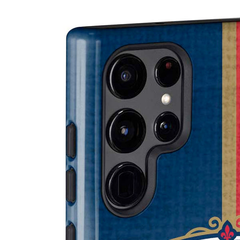 NBA New Orleans Pelicans Canvas Galaxy S22 Ultra Pro Case