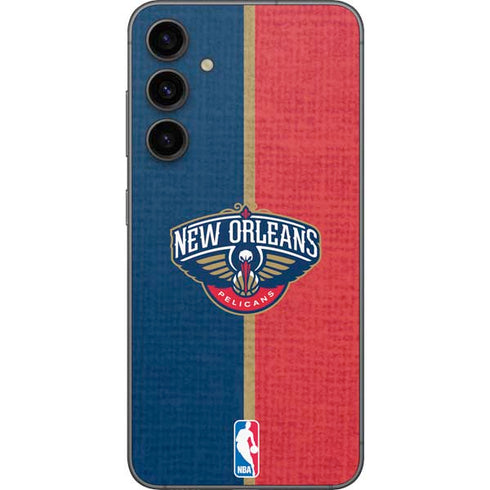 NBA New Orleans Pelicans Canvas Galaxy S23 FE Skin