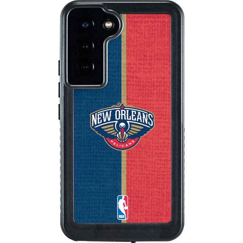 NBA New Orleans Pelicans Canvas Galaxy S23 Plus Waterproof Case