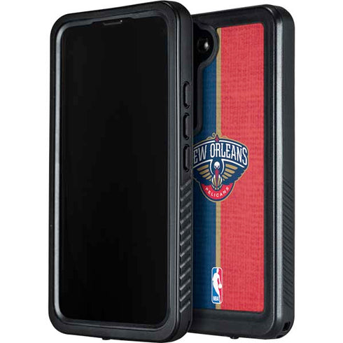 NBA New Orleans Pelicans Canvas Galaxy S23 Plus Waterproof Case
