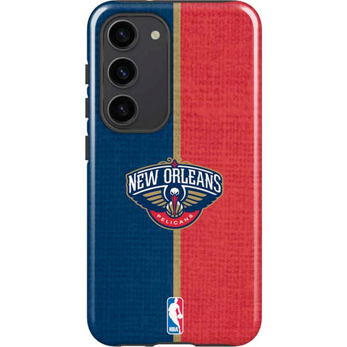 NBA New Orleans Pelicans Canvas Galaxy S23 Pro Case