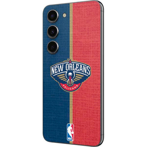 NBA New Orleans Pelicans Canvas Galaxy S23 Skin
