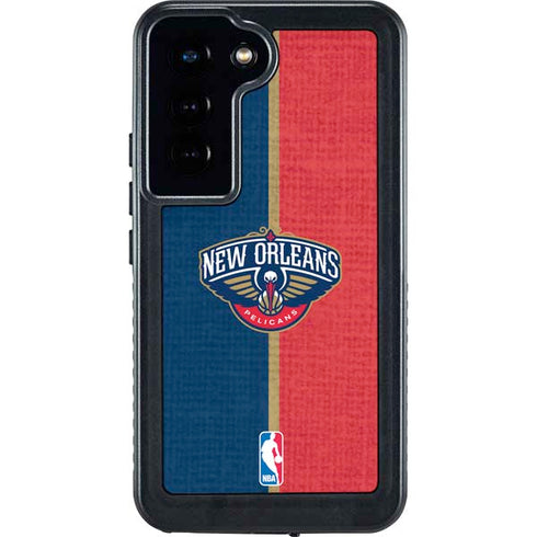 NBA New Orleans Pelicans Canvas Galaxy S23 Waterproof Case