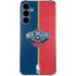 NBA New Orleans Pelicans Canvas Galaxy S24 Clear Case