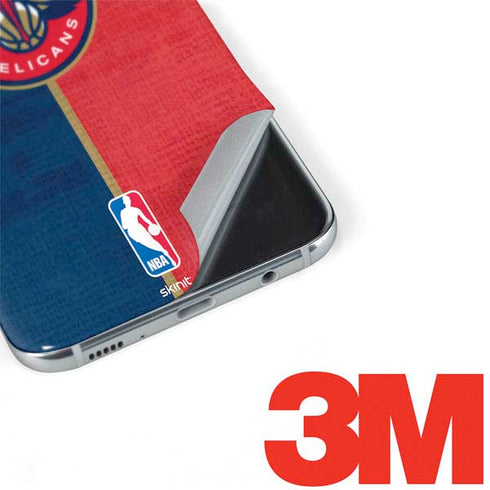 NBA New Orleans Pelicans Canvas Galaxy S8 Skin