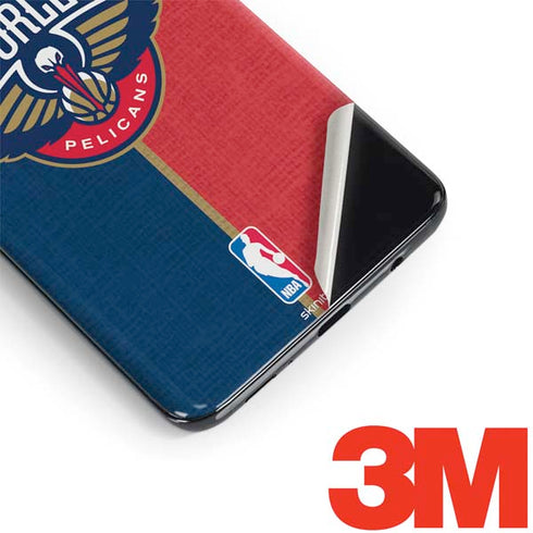 NBA New Orleans Pelicans Canvas Galaxy S9 Skin