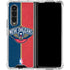 NBA New Orleans Pelicans Canvas Galaxy Z Fold4 5G Clear Case