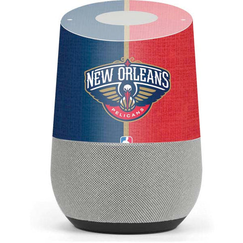 NBA New Orleans Pelicans Canvas Google Home Skin