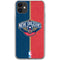 NBA New Orleans Pelicans Canvas iPhone 11 Clear Case