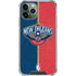 NBA New Orleans Pelicans Canvas iPhone 11 Pro Max Clear Case