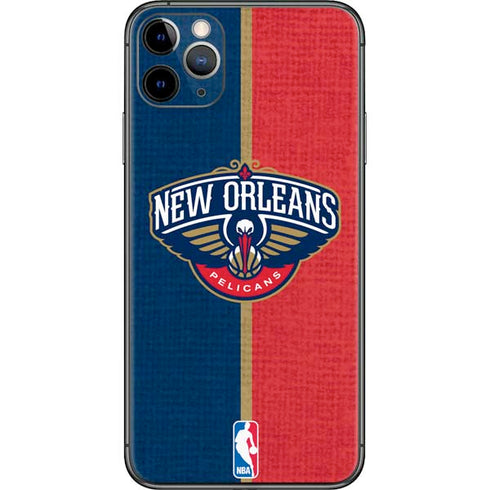 NBA New Orleans Pelicans Canvas iPhone 11 Pro Max Skin