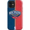 NBA New Orleans Pelicans Canvas iPhone 12 Impact Case