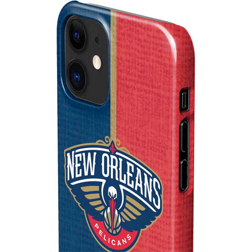 NBA New Orleans Pelicans Canvas iPhone 12 Mini Lite Case