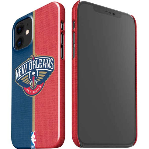 NBA New Orleans Pelicans Canvas iPhone 12 Mini Lite Case