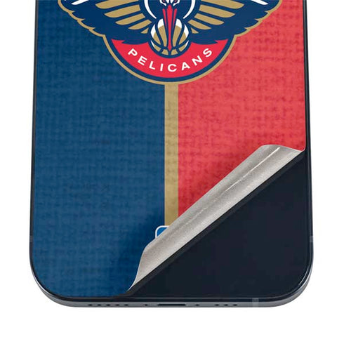 NBA New Orleans Pelicans Canvas iPhone 12 Mini Skin