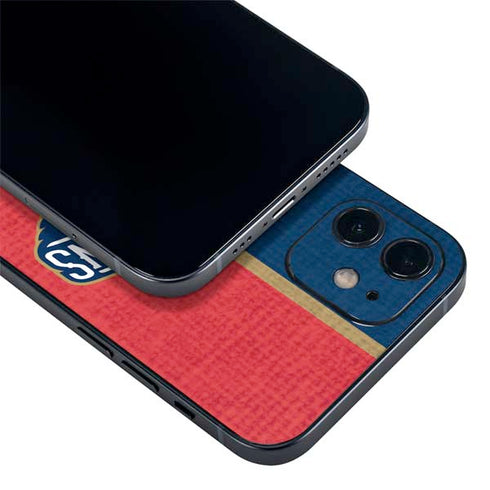 NBA New Orleans Pelicans Canvas iPhone 12 Mini Skin