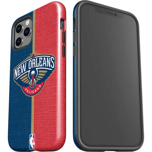 NBA New Orleans Pelicans Canvas iPhone 12 Pro Impact Case
