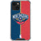 NBA New Orleans Pelicans Canvas iPhone 13 Clear Case
