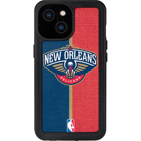 NBA New Orleans Pelicans Canvas iPhone 13 Mini Waterproof Case