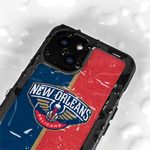 NBA New Orleans Pelicans Canvas iPhone 13 Mini Waterproof Case
