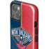 NBA New Orleans Pelicans Canvas iPhone 15 Impact Case