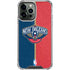 NBA New Orleans Pelicans Canvas iPhone 15 Pro Max Clear Case