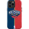 NBA New Orleans Pelicans Canvas iPhone 15 Pro Max Impact Case