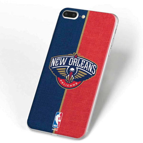 NBA New Orleans Pelicans Canvas iPhone 7 Plus Skin