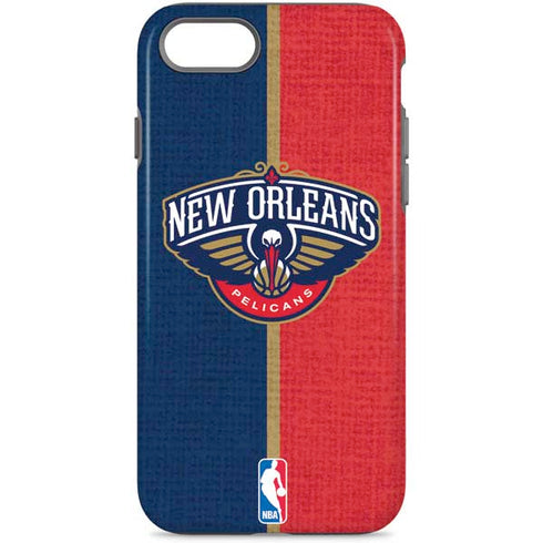 NBA New Orleans Pelicans Canvas iPhone 7 Pro Case