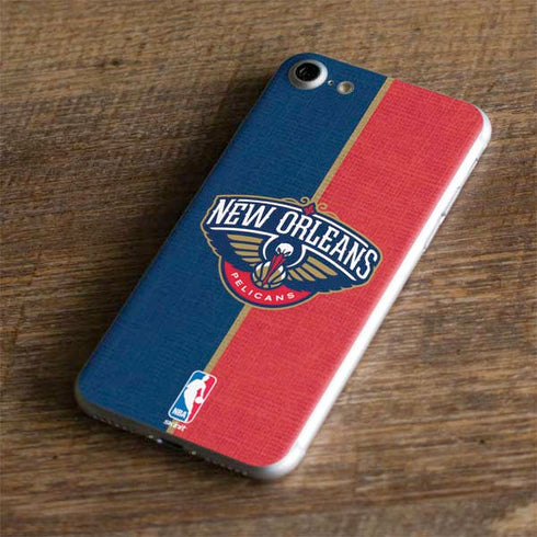 NBA New Orleans Pelicans Canvas iPhone 7 Skin