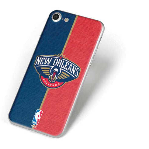 NBA New Orleans Pelicans Canvas iPhone 8 Skin