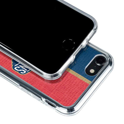 NBA New Orleans Pelicans Canvas iPhone SE (2nd & 3rd Gen) Clear Case