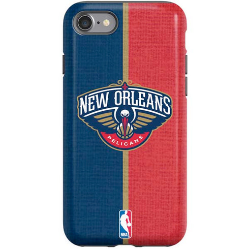 NBA New Orleans Pelicans Canvas iPhone SE (2nd & 3rd Gen) Pro Case