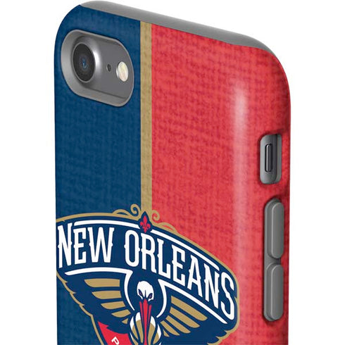 NBA New Orleans Pelicans Canvas iPhone SE (2nd & 3rd Gen) Pro Case