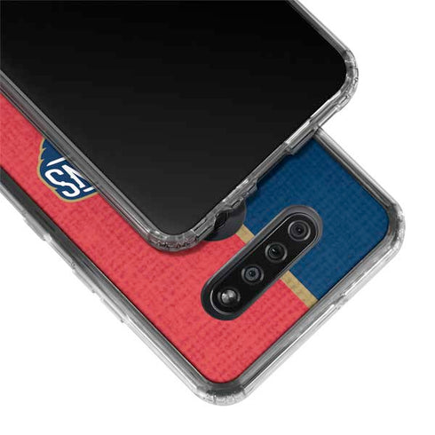 NBA New Orleans Pelicans Canvas LG K51/Q51 Clear Case