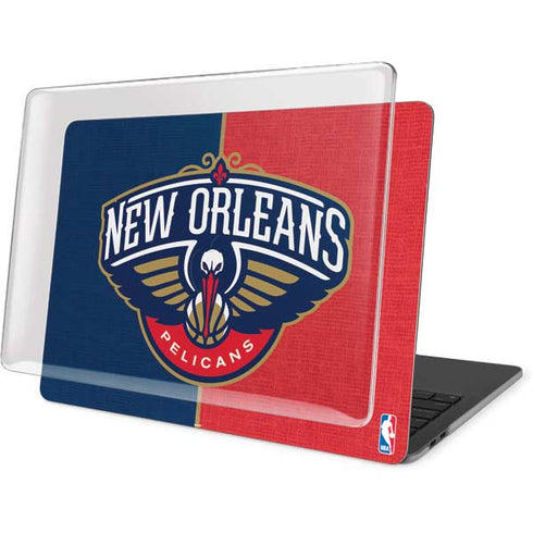 NBA New Orleans Pelicans Canvas MacBook Pro 16in (2019-20) Case plus Skin