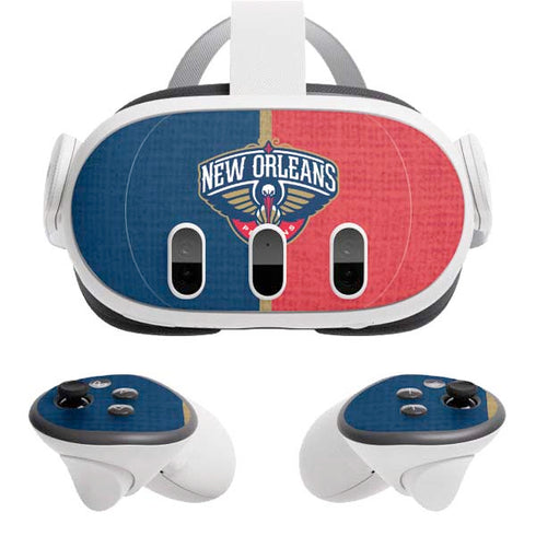 NBA New Orleans Pelicans Canvas Meta Quest 3 Skin