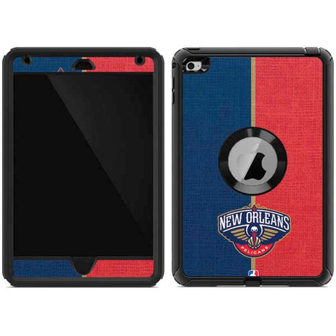 NBA New Orleans Pelicans Canvas Otterbox Defender iPad Skin
