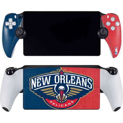 NBA New Orleans Pelicans Canvas PlayStation Portal Remote Player Skin