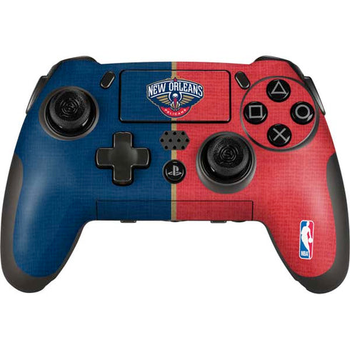 NBA New Orleans Pelicans Canvas PlayStation Scuf Vantage 2 Controller Skin