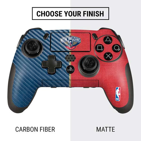 NBA New Orleans Pelicans Canvas PlayStation Scuf Vantage 2 Controller Skin