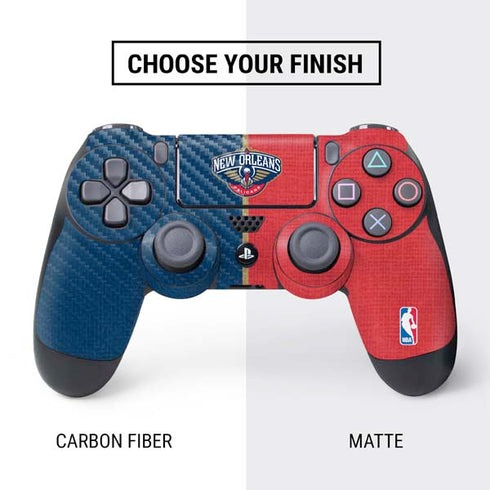 NBA New Orleans Pelicans Canvas PS4 Controller Skin